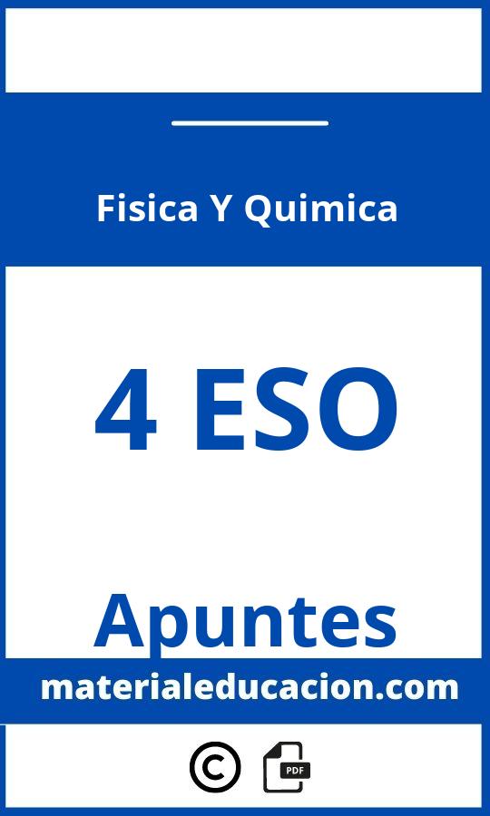 Apuntes Fisica Y Quimica 4 Eso Pdf